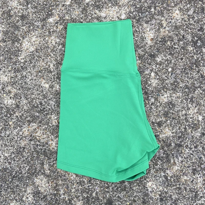 Sexy Solid Color Women Fitness Sport Short High Waist Athletic Yoga Short Leg Cycling Comprehensive Training Jogging Squat Proof - Image 30