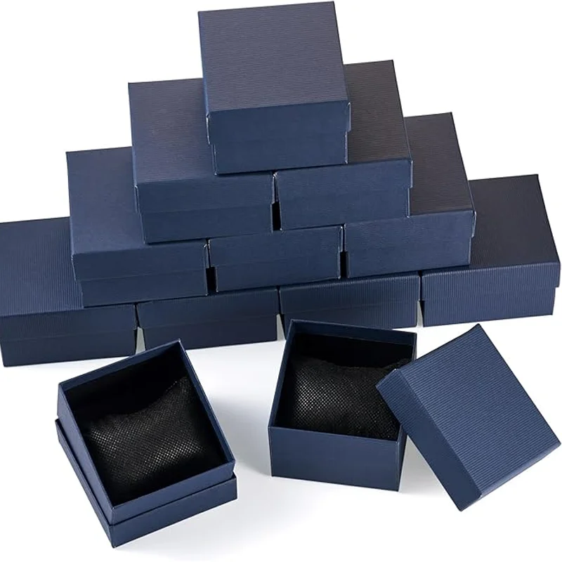 5-30pcs Packaging and Display Watch Boxes Gifts Black Red Blue Paper Storage Box Bracelet Paper Wholesale Jewelry Accessories - Image 7