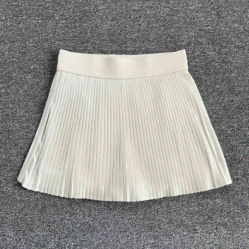 pleated accordion skirt sports tennis skirt quick-drying anti-slip fitness badminton short skirt - Image 7