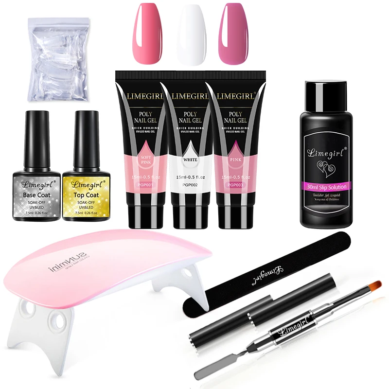 15ml Nail Gel Kit For Quick Extension Nail Art Polymer Gel Nail Tools Finger Extension Acrylic Solution Gel Polish Nail Art Kit - Image 12
