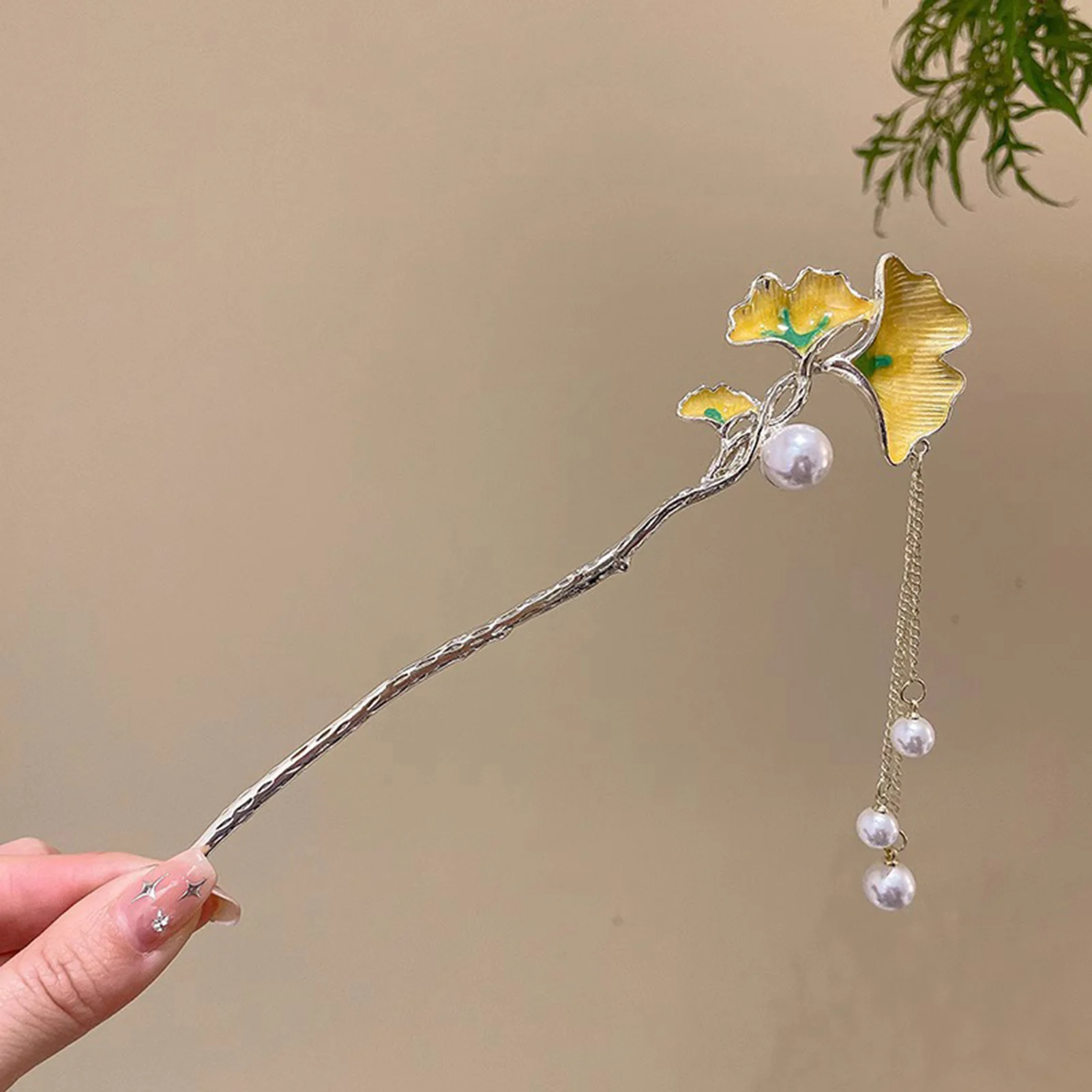 Light Luxury Flower Hairpin For Women Chinese Style Floral Butterfly Tassel Hair Stick Elegant Metal Jewelry Hairpin Hair Clips - Image 15