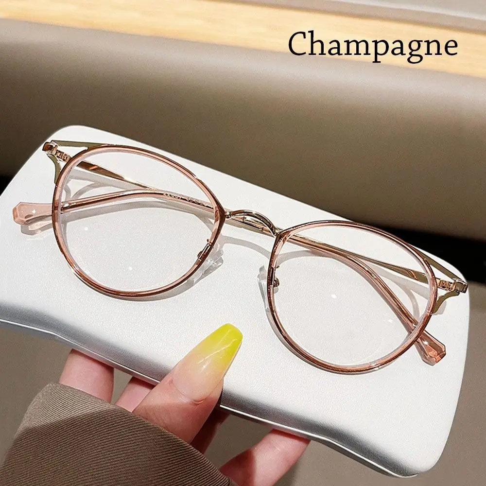 2022 Trends Women Office Anti Blue Light Oversized Computer Glasses Cat Eye Female Blue Blocking Big Size Eyeglasses Alloy Frame - Image 15