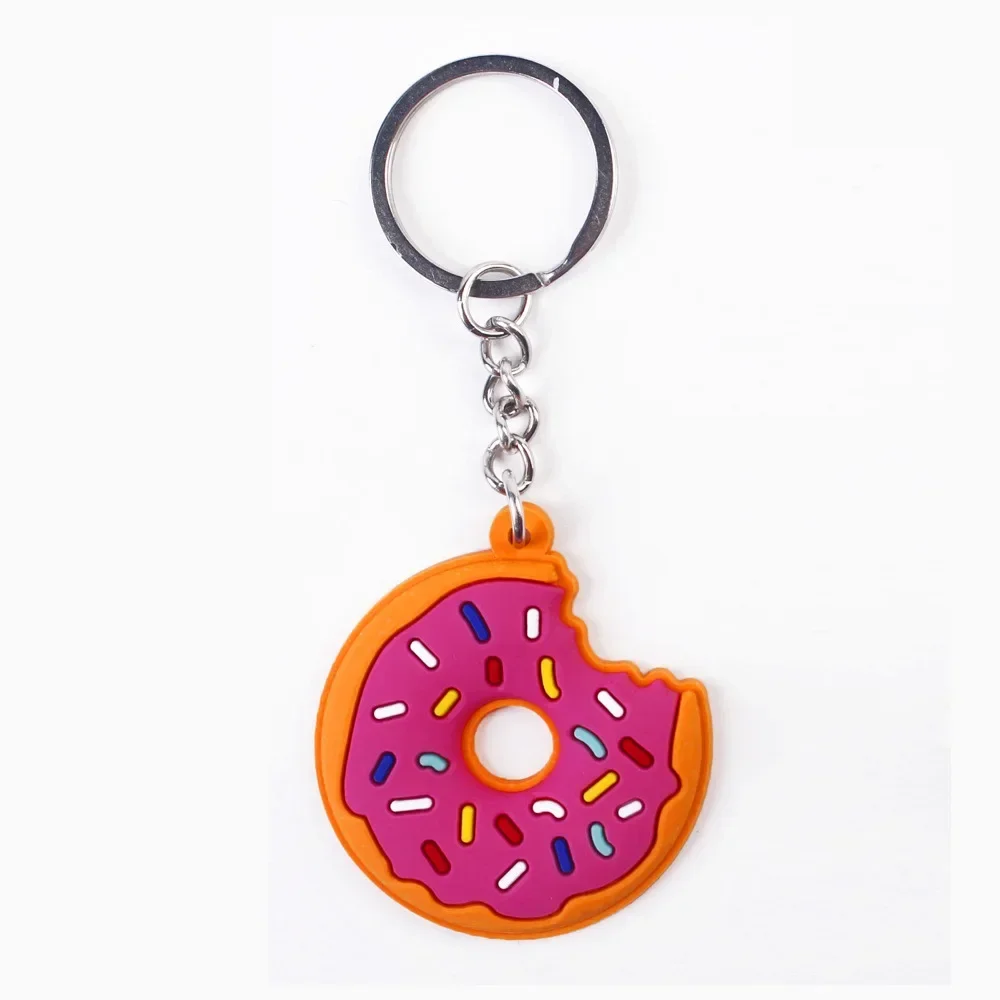 Milk Yellow Cheese Block Keychain Imitation Food Game Resin Keyring Student Girl Jewelry Pendant Gift New - Image 11