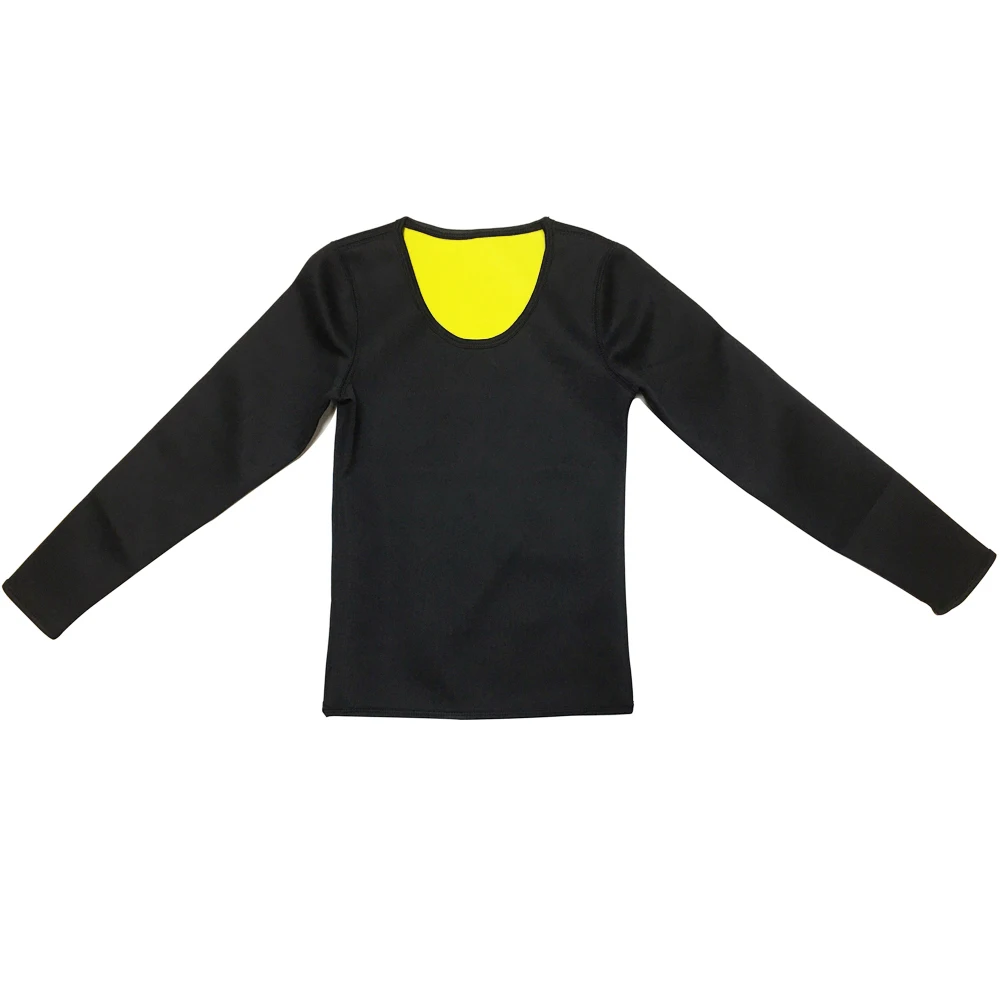 CXZD Hot Thermo Body Shaper Slimming Long Sleeve Shirt + Pant Workout Sweat Sauna Suit Neoprene shapewear Bodysuit Weight Loss - Image 2