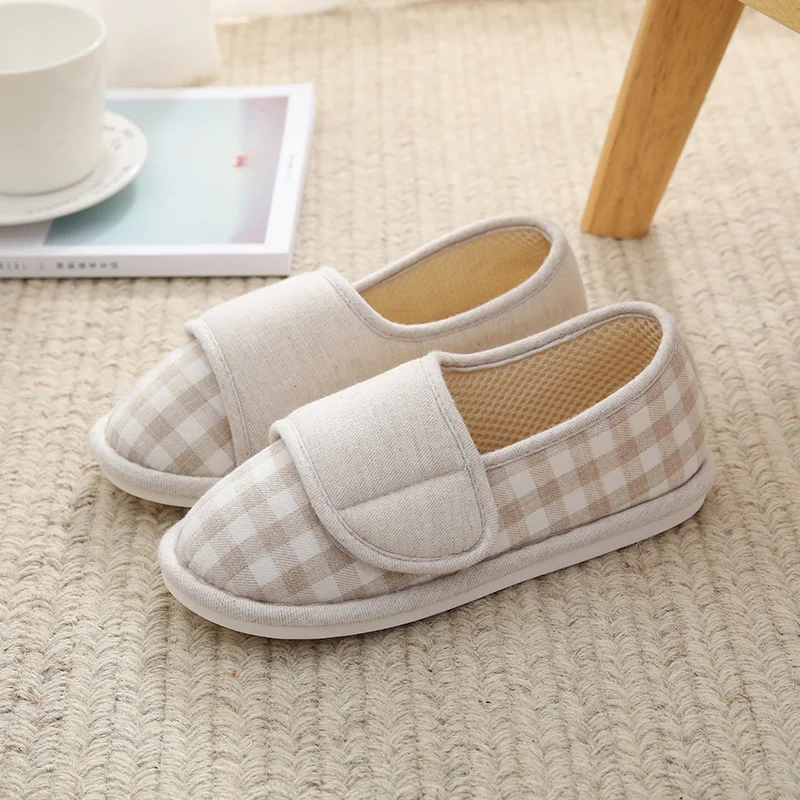 Women Diabetic Slippers Adjustable Closure Comfortable House Shoes Arthritis Edema Wide Slippers Comfy Cozy Shoes Closed Toed - Image 8