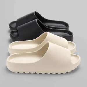 Women's Thick Platform Cloud Slippers Brand Design Soft Sole Outdoor Indoor Slide Woman 2025 Summer Eva Beach Sandals Flip Flops