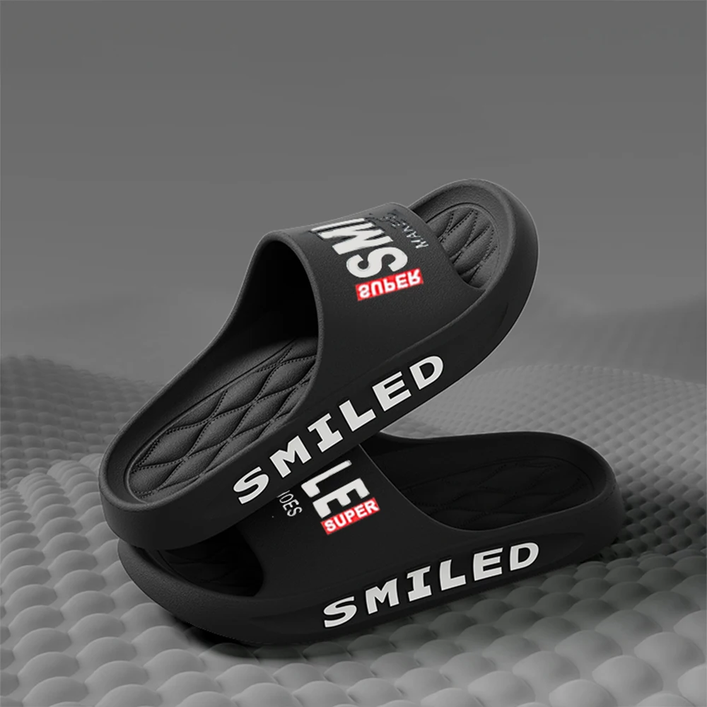 ZHIDA Summer Men Slippers Outer Wear Beach Sports Sandals Home Bathing Cool Slippers EVA Outsole Slides Soft Thick Sole Sandals - Image 10