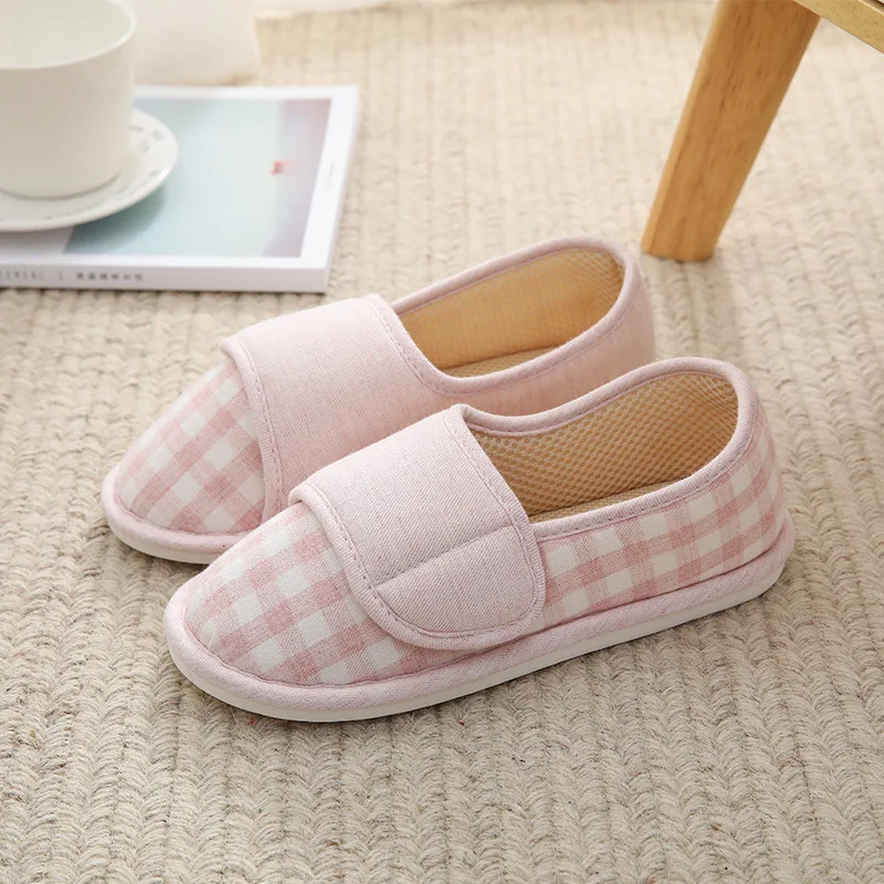 Women Diabetic Slippers Adjustable Closure Comfortable House Shoes Arthritis Edema Wide Slippers Comfy Cozy Shoes Closed Toed - Image 9