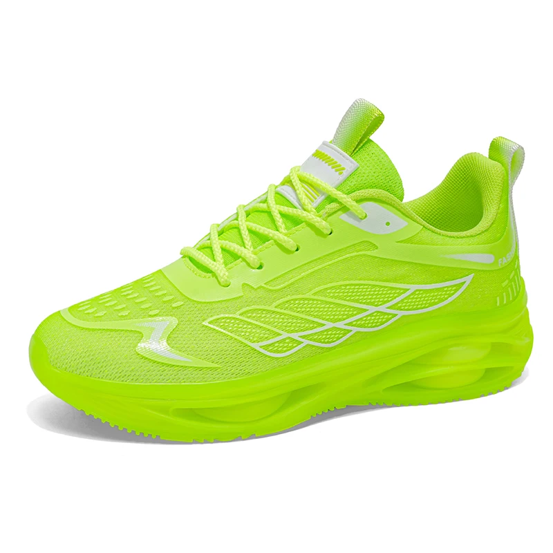 Womens Running Shoes Summer New Breathe Mesh Sports Shoes Trendy Retro Thick Sole Casual Training Flat Sneakers for Women - Image 8
