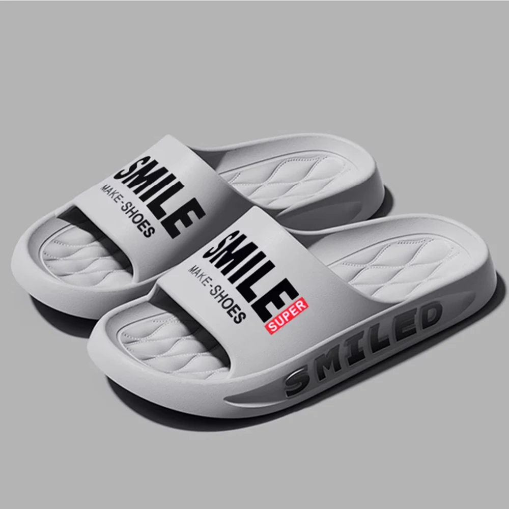 ZHIDA Summer Men Slippers Outer Wear Beach Sports Sandals Home Bathing Cool Slippers EVA Outsole Slides Soft Thick Sole Sandals - Image 11