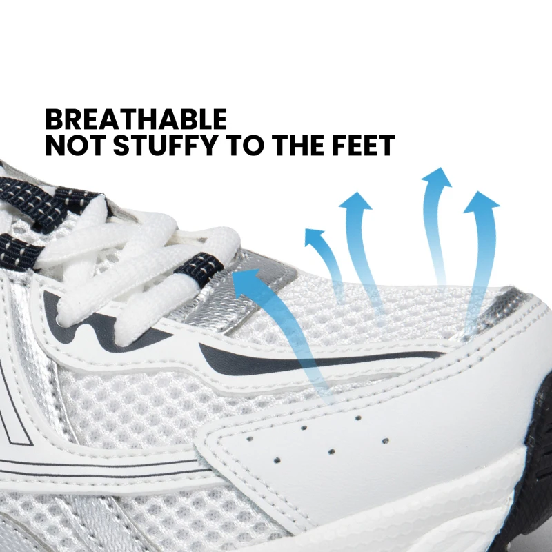 Baasploa Women Sports Shoes Outdoor Lightweight Breathable Jogging Sneakers Female Casual Mesh Anti-slip Lace Up Running Shoes - Image 5