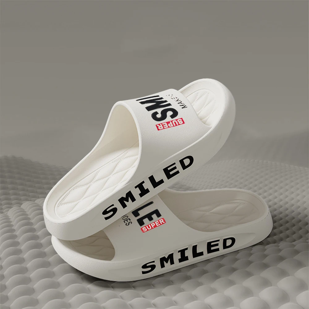 ZHIDA Summer Men Slippers Outer Wear Beach Sports Sandals Home Bathing Cool Slippers EVA Outsole Slides Soft Thick Sole Sandals - Image 12